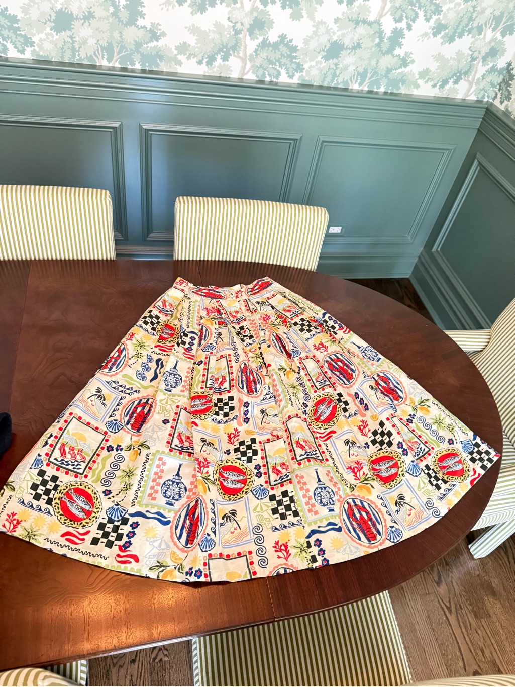 Hunter Bell Eva Linen Skirt — image 4 of 7